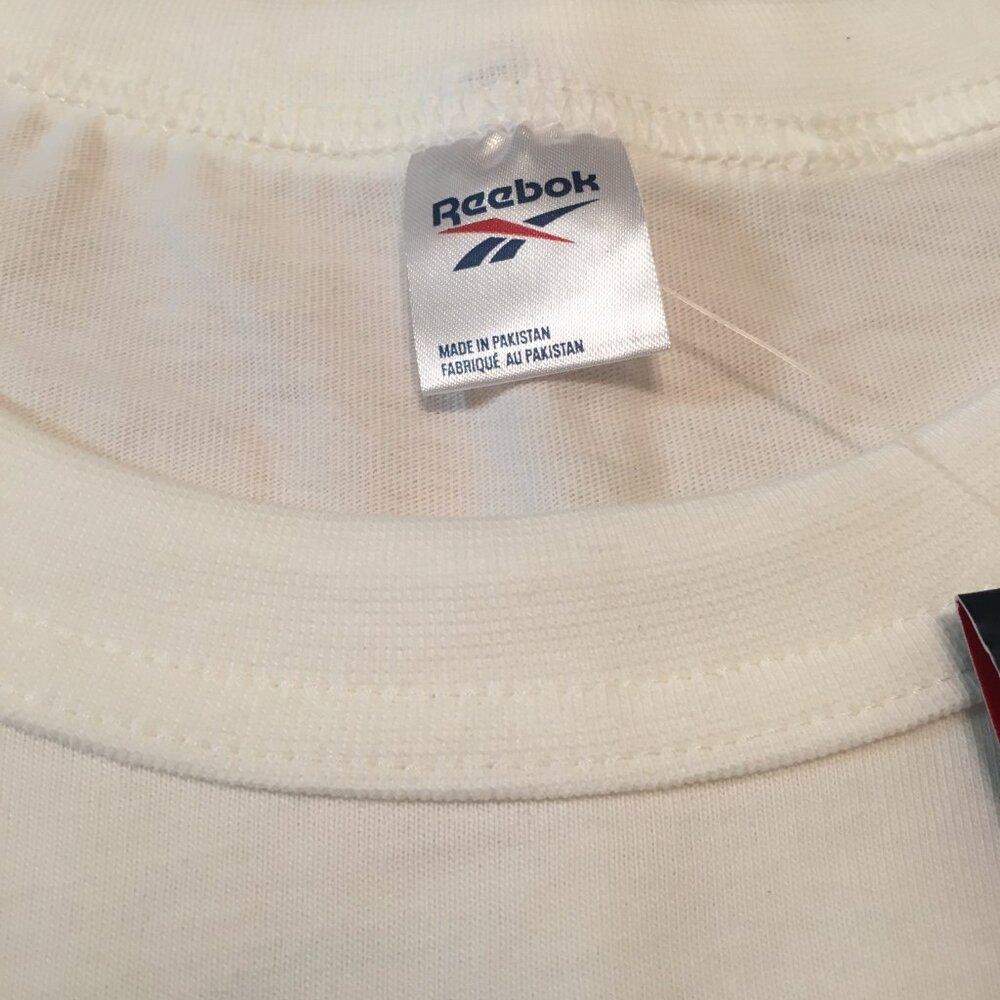 Reebok Dopamine Radiate Good Vibes White T-Shirt Unisex Men's Women's XL - Picture 8 of 14